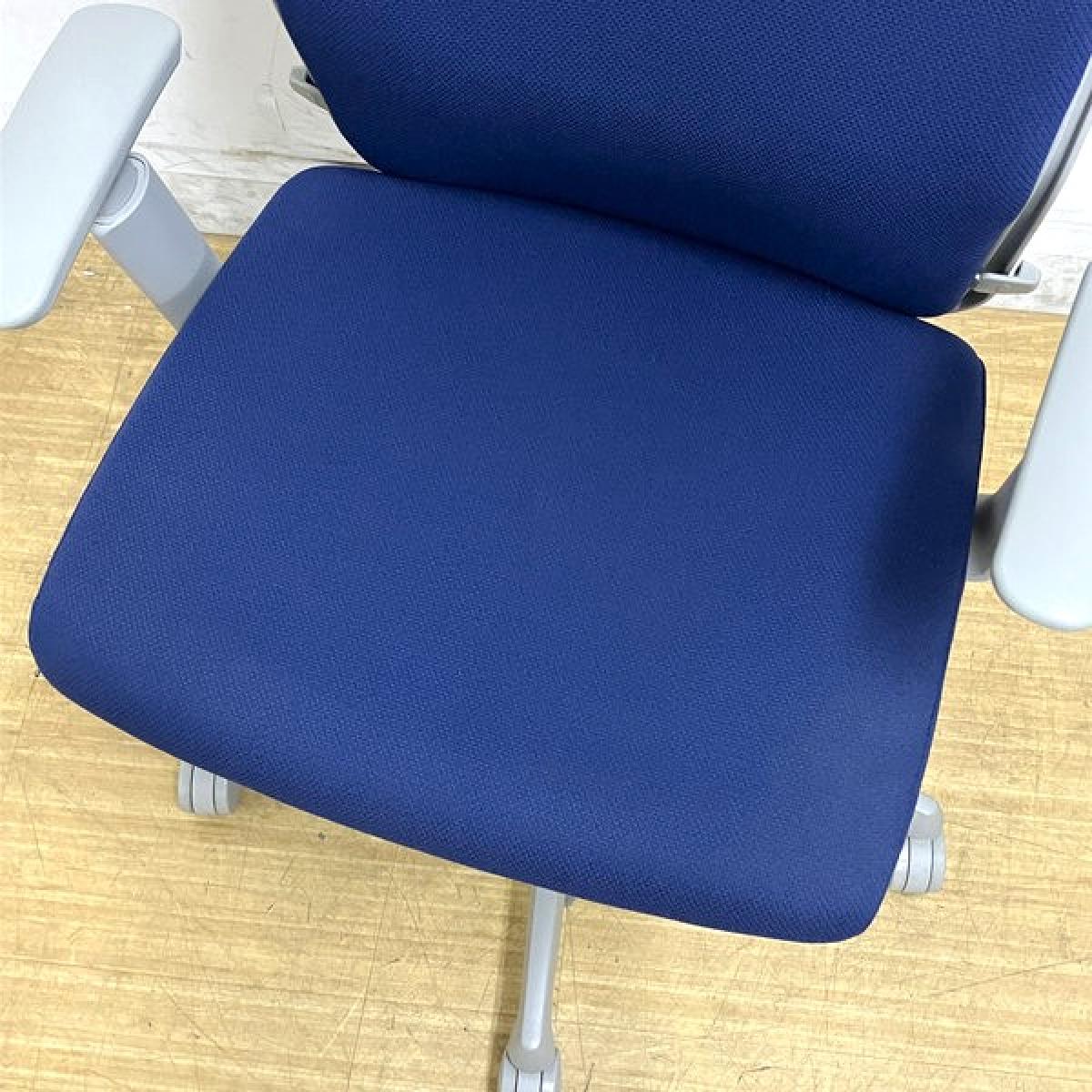 中古】エスクード C435GR FFW4 オカムラ/okamura 肘付ハイバックチェア