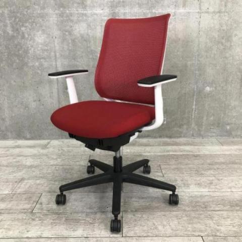 【中古】ミトラシリーズ  コクヨ（KOKUYO） 肘付ローバックチェア
