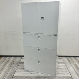 【中古】両開き収納とラテラル収納を一台に。
上下連結済みですぐにご使用いただけます。
#岐阜市 #大垣市 #名古屋市 #オカムラ #レクトライン