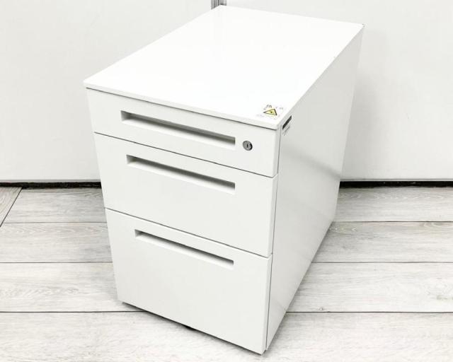 【中古】CZR  イトーキ（ITOKI） ワゴン3段