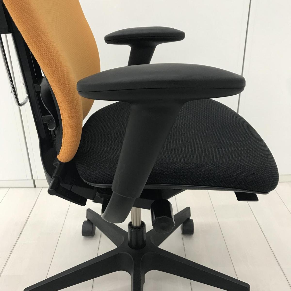 中古】プラオチェア KE-240GHHT1T1K8 イトーキ/ITOKI 肘付ローバック