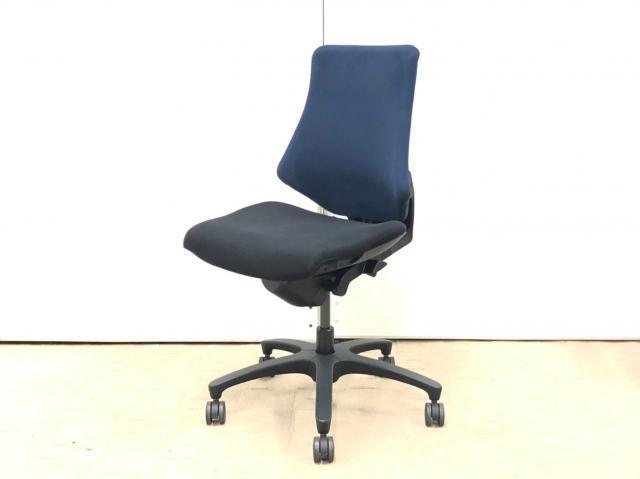 【中古】エフクロス  イトーキ（ITOKI） 肘無ローバックチェア