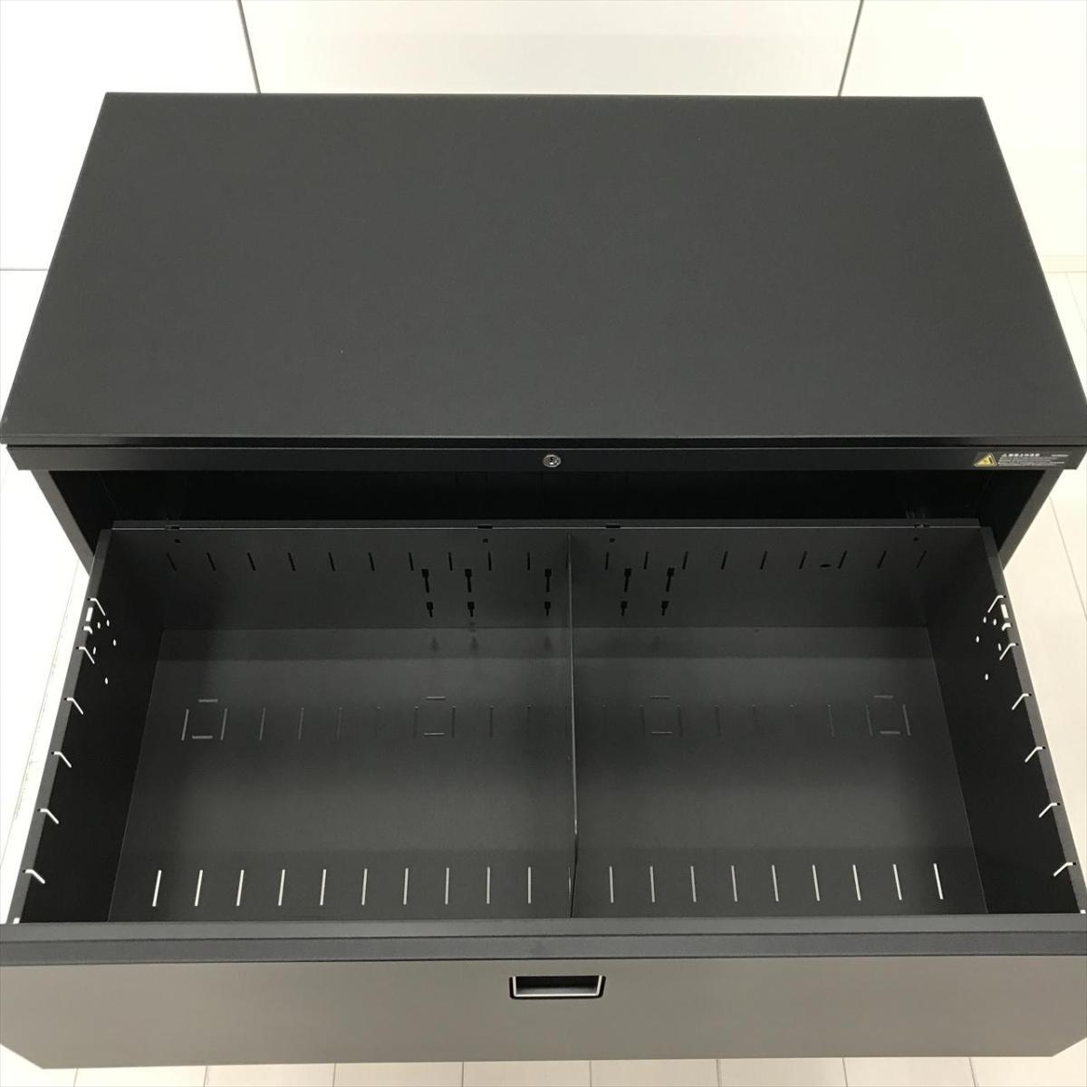 中古】レクトライン 4BG1ZC ZK25 オカムラ/okamura ローキャビネット