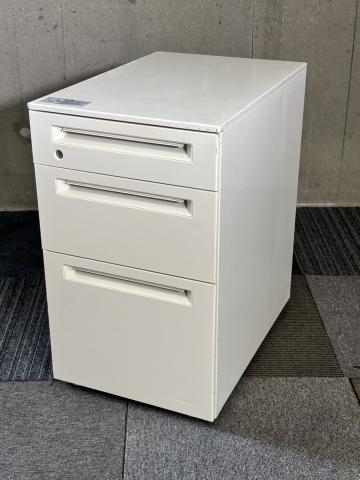 【中古】アドバンス  オカムラ（okamura） ワゴン3段