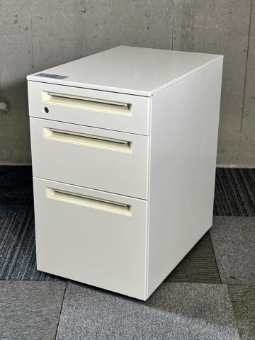 【中古】アドバンス  オカムラ（okamura） ワゴン3段