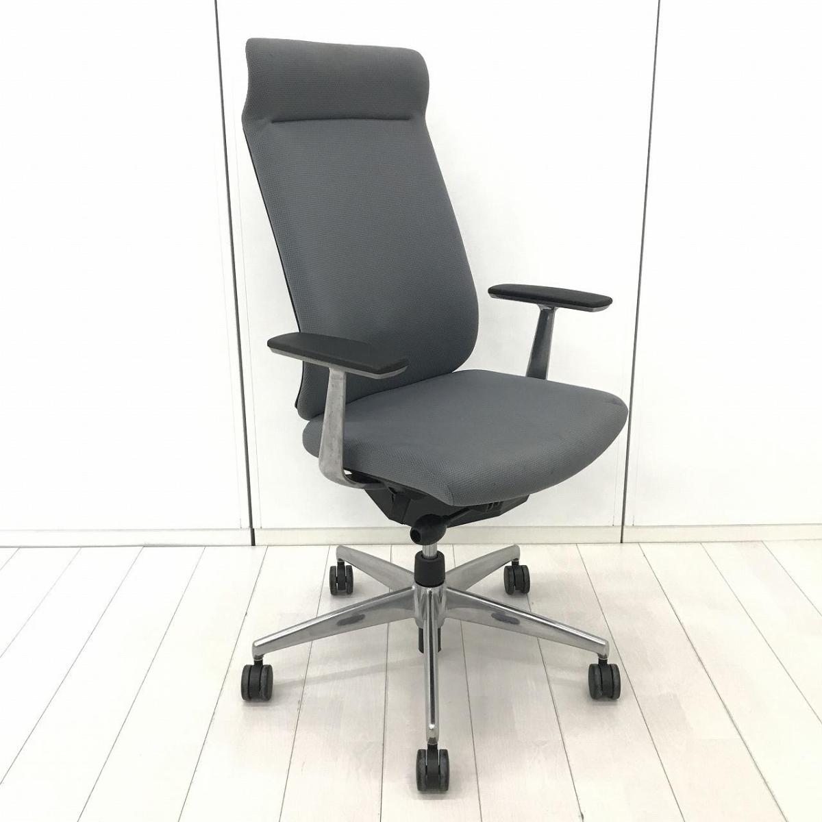 中古】ウィザードチェア CRS-G1824F6 コクヨ/KOKUYO 肘付ハイバック