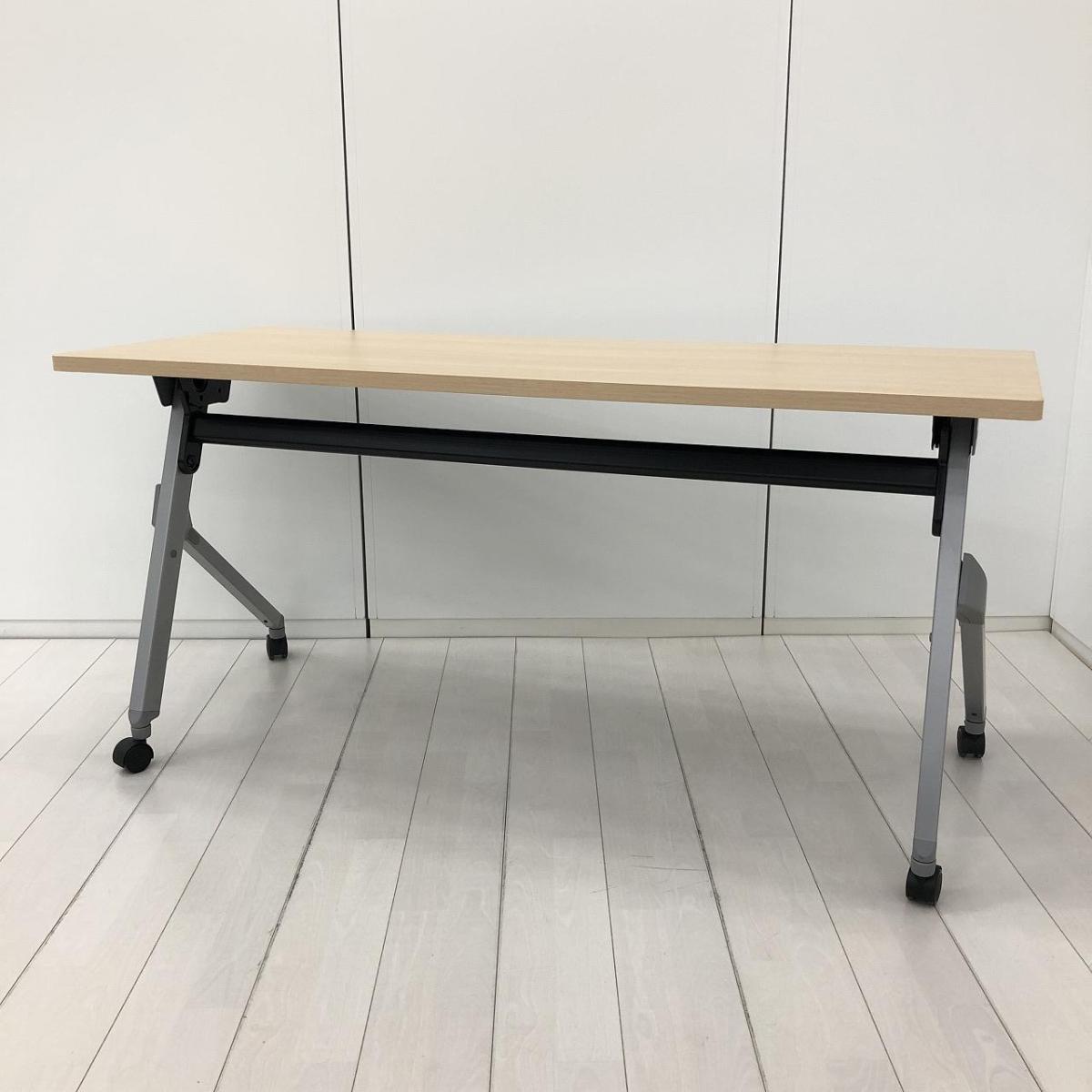 中古】フラプター 81F1AZ-MK37 オカムラ/okamura スタックテーブル(長
