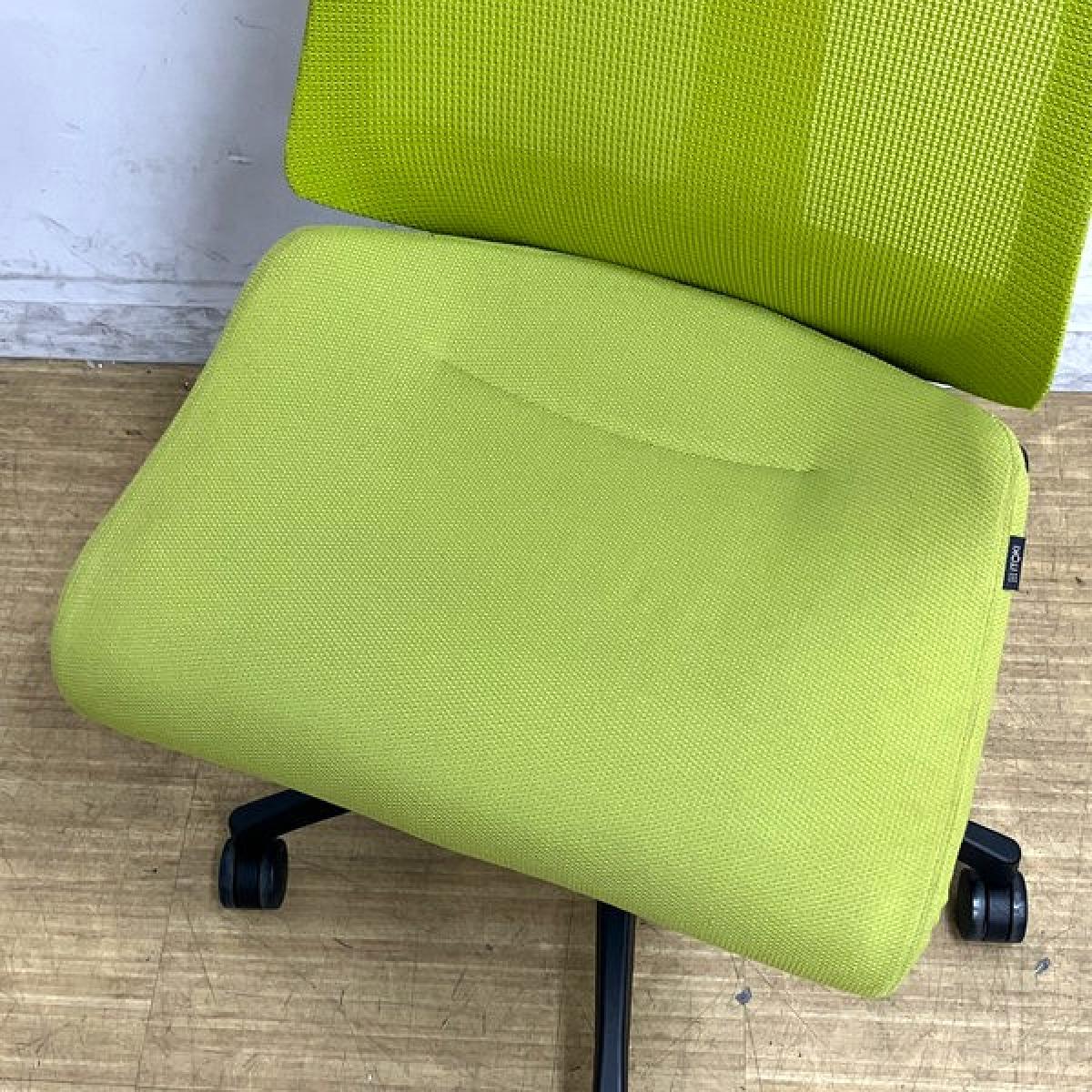中古】アクト メッシュ 樹脂 KG-470JB-T1Q6 イトーキ/ITOKI 肘無