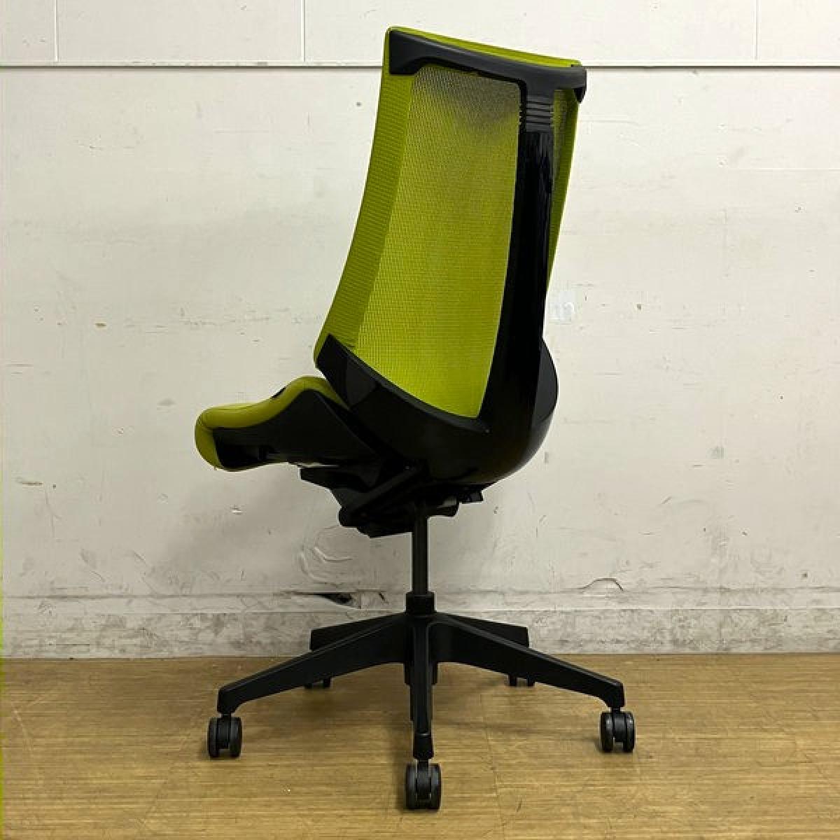 中古】アクト メッシュ 樹脂 KG-470JB-T1Q6 イトーキ/ITOKI 肘無