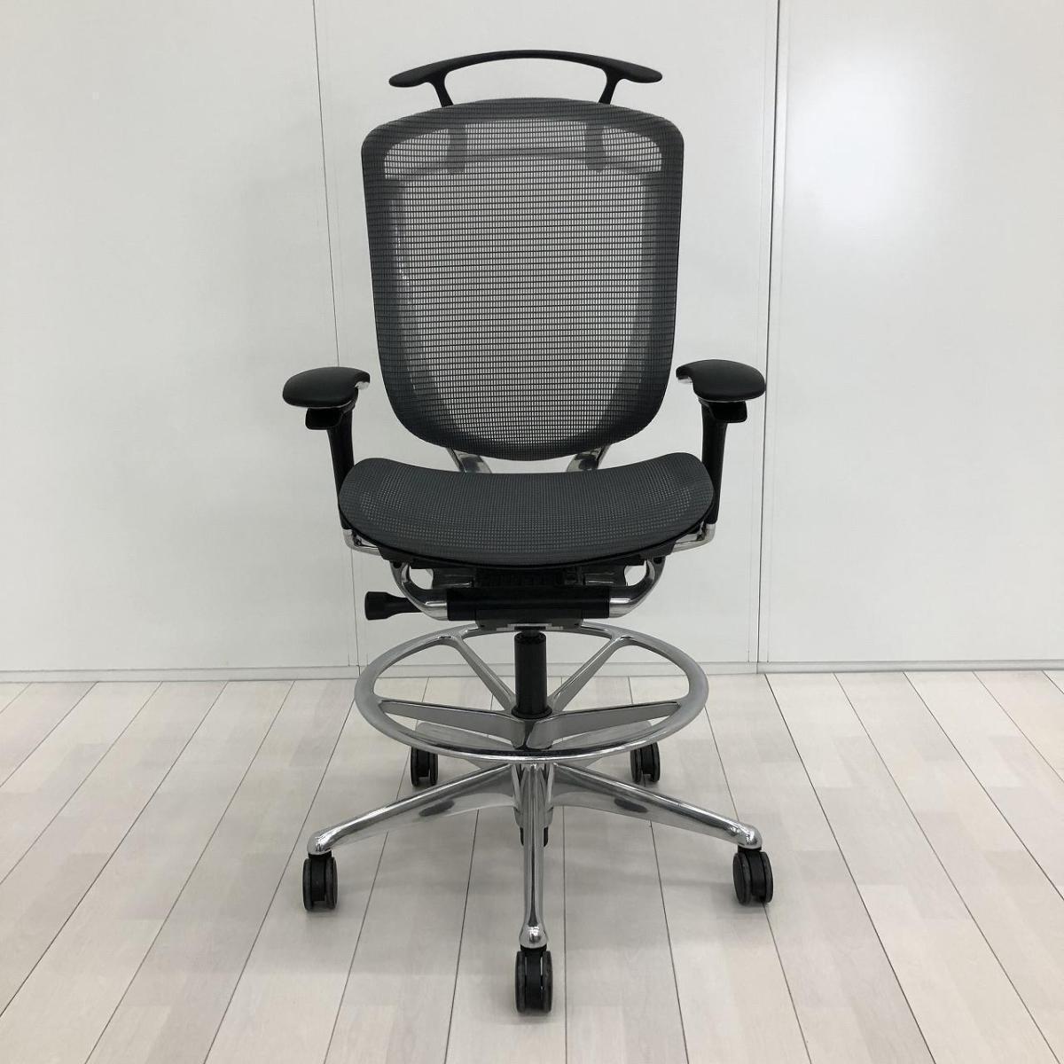中古】コンテッサチェア CC82HR FPH12 オカムラ/okamura 肘付