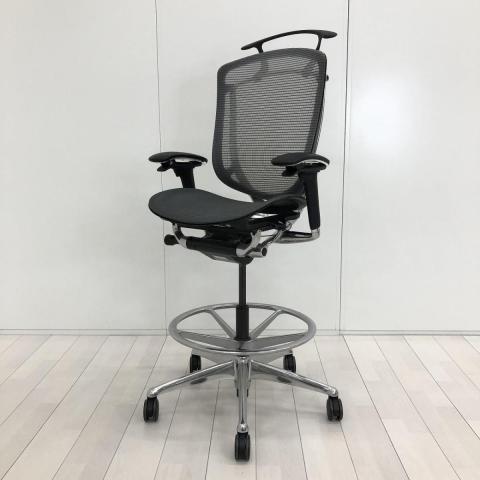 【中古】コンテッサチェア CC82HR　FPH12 オカムラ（okamura） 肘付ハイバックチェア
