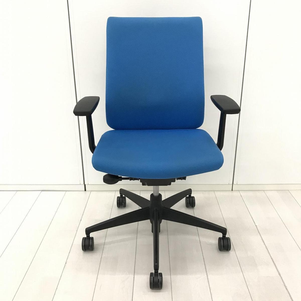 中古】ウィザードチェア CRS-G1802F6 コクヨ/KOKUYO 肘付ハイバック