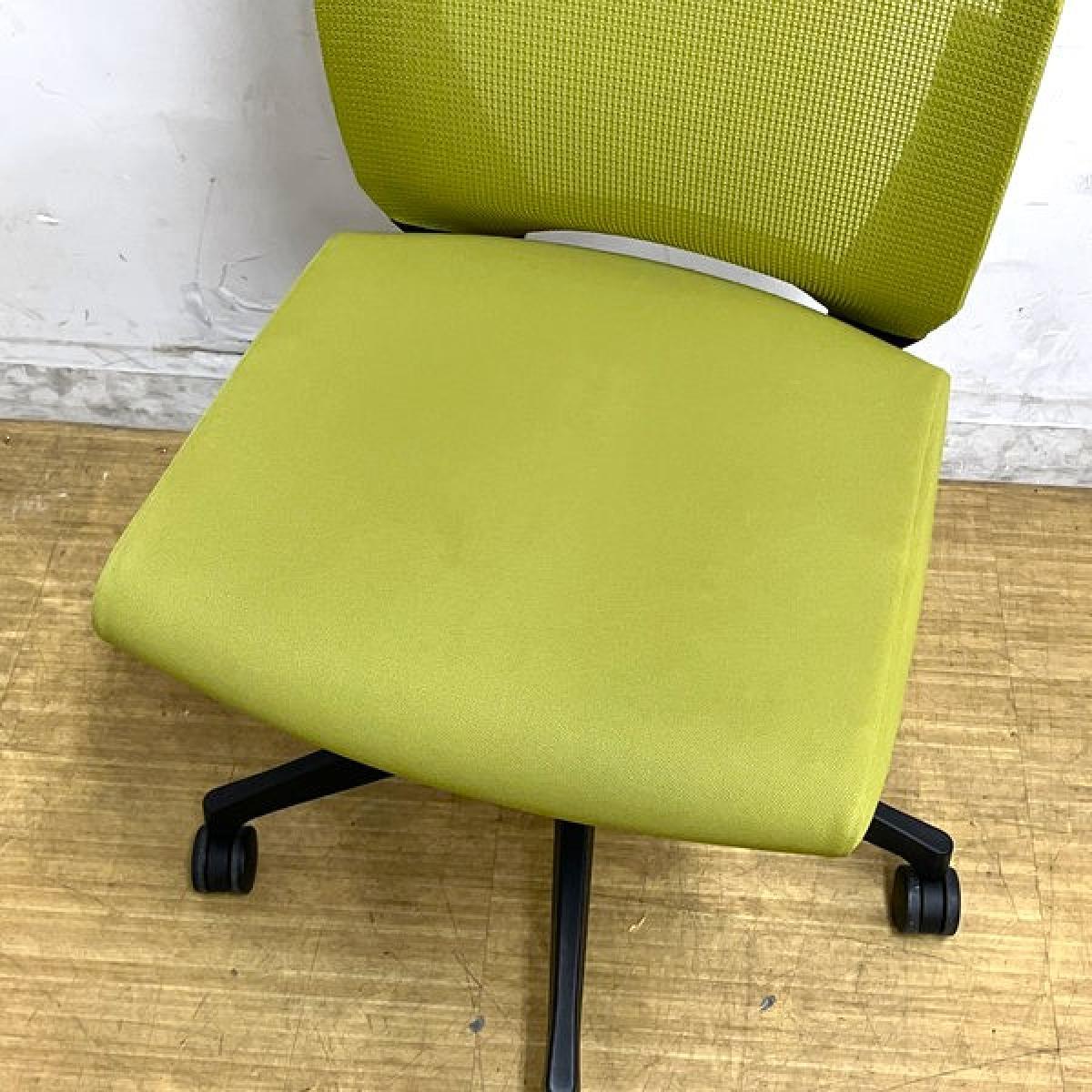 中古】ヴェントチェア KE-830JB-T1L6 イトーキ/ITOKI 肘無ハイバック 