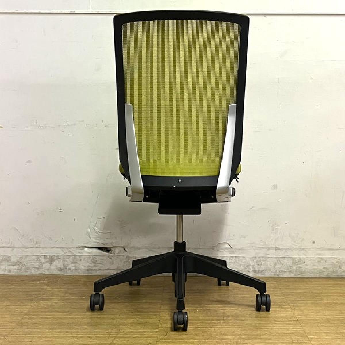 中古】ヴェントチェア KE-830JB-T1L6 イトーキ/ITOKI 肘無ハイバック