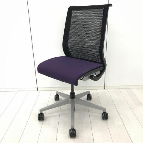 【中古】シンクチェア（旧モデル）  Steelcase（スチールケース） 肘無ハイバックチェア