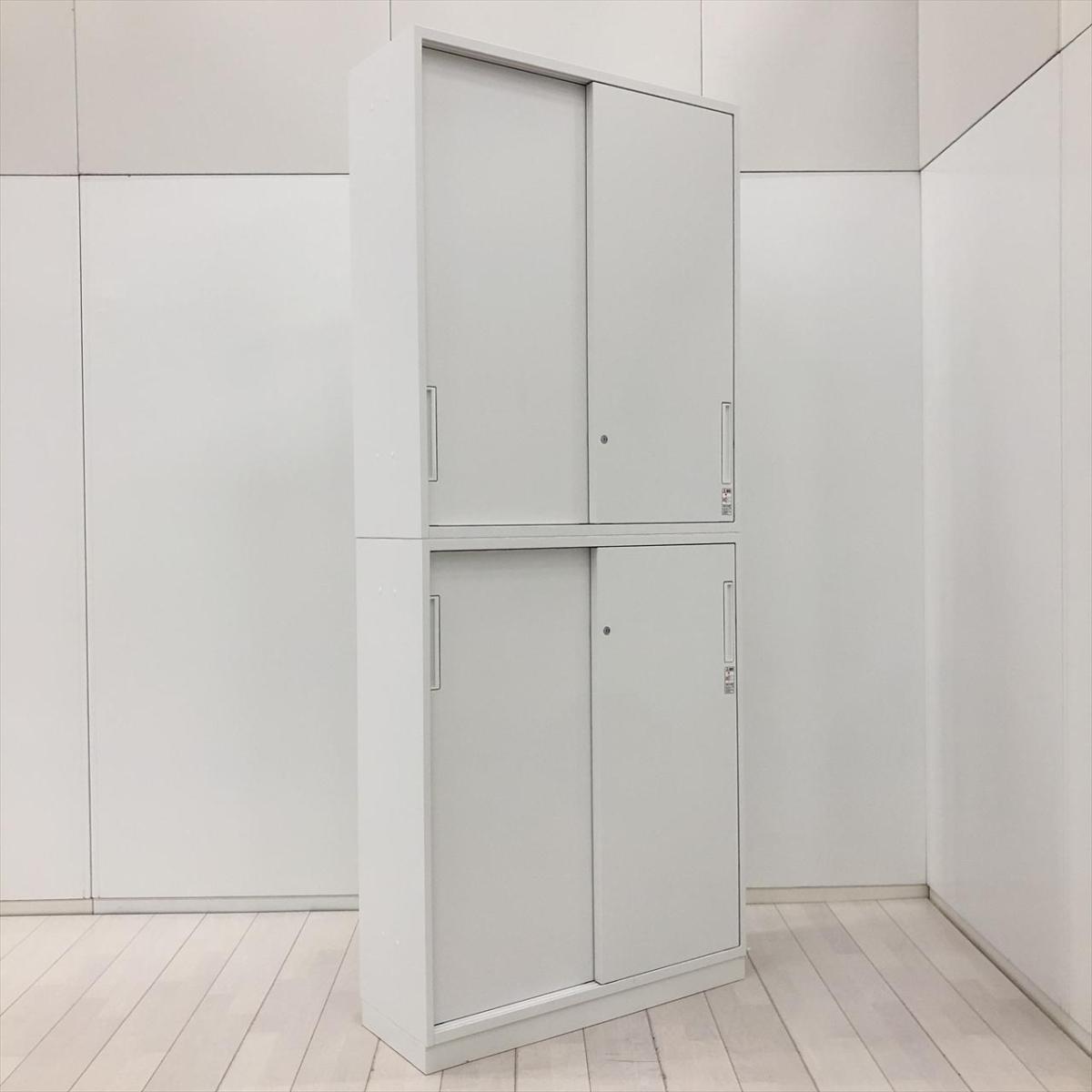 コクヨ　書庫キャビネット 上下 No.2 4月23日処分予定 中古】エディア BWUH-HU259SAWN BWUH-HD259SAWN コクヨ/KOKUYO ハイ