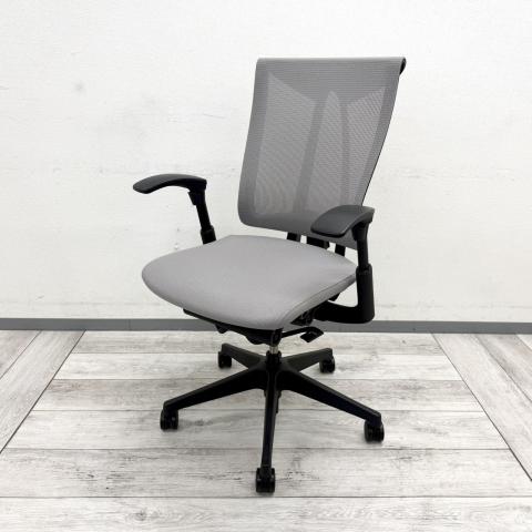 【中古】セレーオチェア KF-570JB1-TTW6 イトーキ（ITOKI） 肘付ハイバックチェア