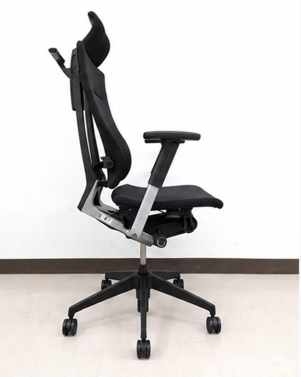 中古】スピーナチェア KE-727GVH-T1T1 イトーキ/ITOKI 肘付ハイバック