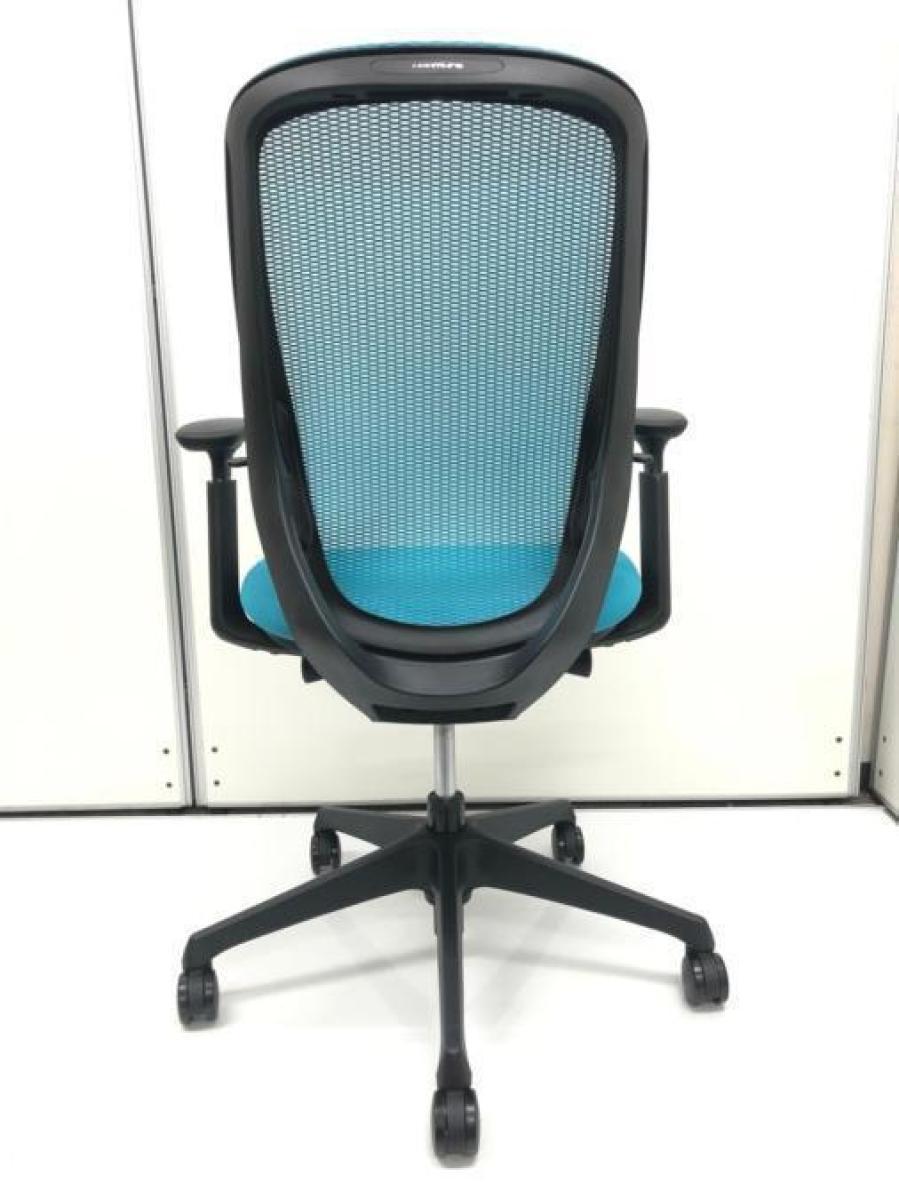 bm　オカムラ　シルフィーチェア　前傾機能　ハイバック　メッシュタイプ　中古 中古】シルフィーメッシュ オカムラ/okamura 肘付ハイバックチェア