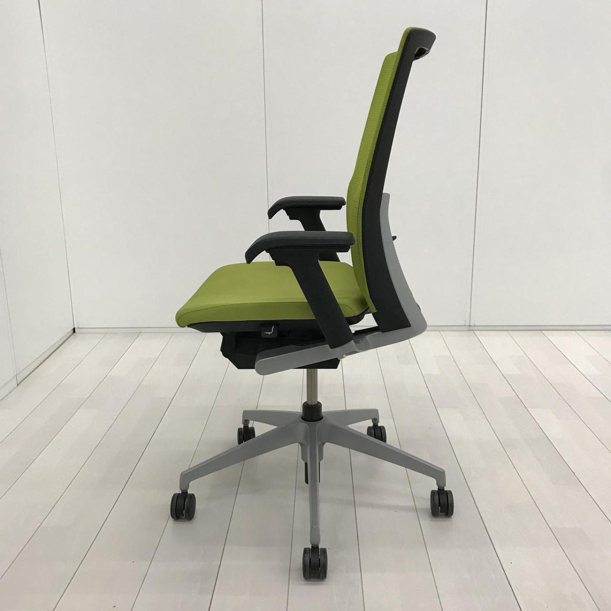中古】ヴェントチェア KE867JB1-Z5Q6 イトーキ/ITOKI 肘付ハイバック