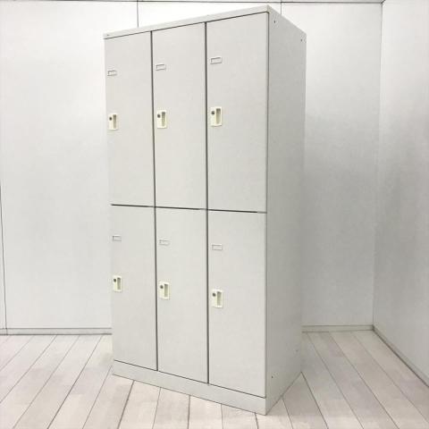 【中古】BLN型 BLN6M ナイキ（NAIKI) 6人用更衣ロッカー