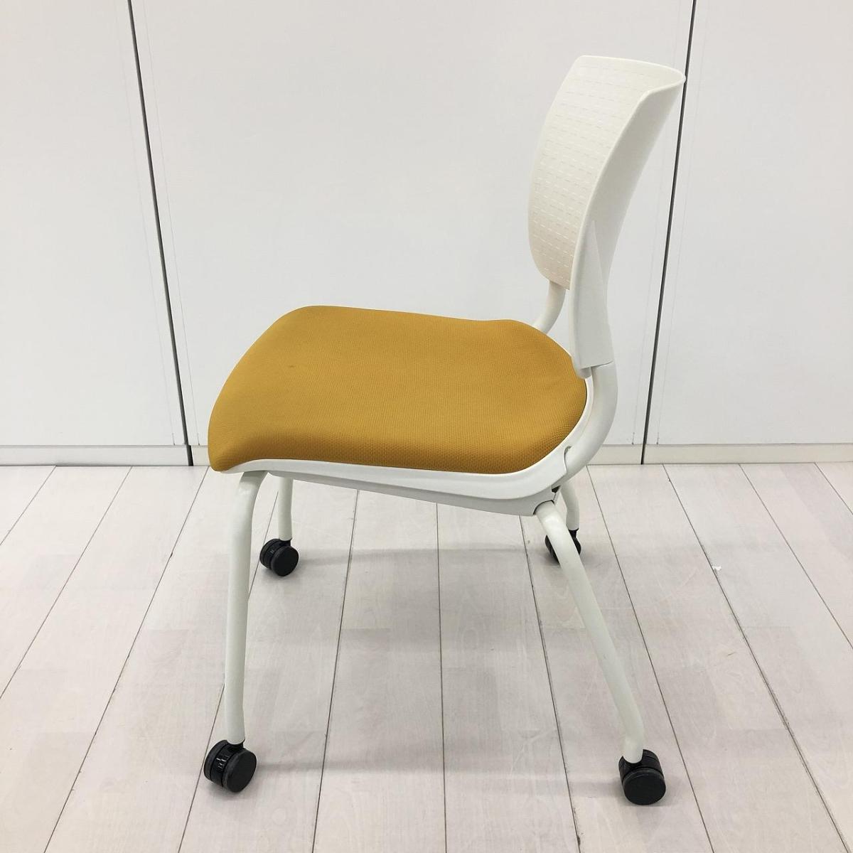 中古】コンフィー H142ZA オカムラ/okamura スタッキングチェア 599097