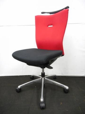 【中古】フィーゴチェア CJ36ZR オカムラ（okamura） 肘無ミドルバックチェア