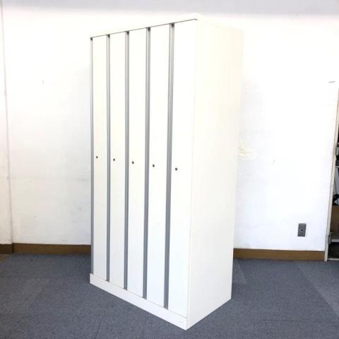 【中古】SWシリーズ 4575SW ZA75 オカムラ（okamura） 5人用更衣ロッカー