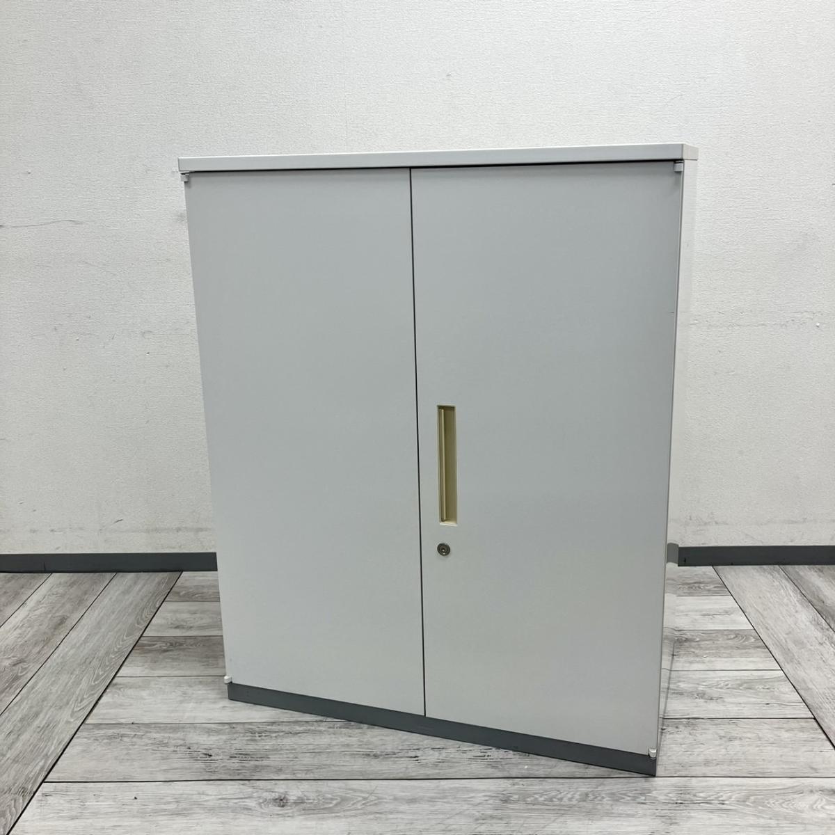 中古】TF 11-9045 イナバ/INABA ローキャビネット／両開き 599132 