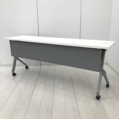 【中古】フラプター 81F1AA MG99 オカムラ（okamura） スタックテーブル(長机/折りたたみ/会議用)