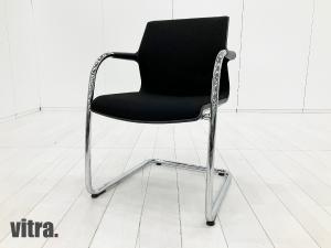 vitra/ヴィトラ　UNIX CHAIR CANTILEVER / ユニックス チェア キャンチレバー　黒　アントニオチッテリオ