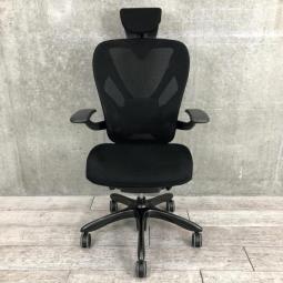 ☆ヘッドレスト付タイプ入荷!【ワンランク上の高級ワーキングチェア!】■イナバ エクセアチェア 可動肘付 ブラック ■上質なゲーミングチェアとしてもオススメ! ※フレームに擦りキズがあるためお安く!【Inaba Xair】【ABW】