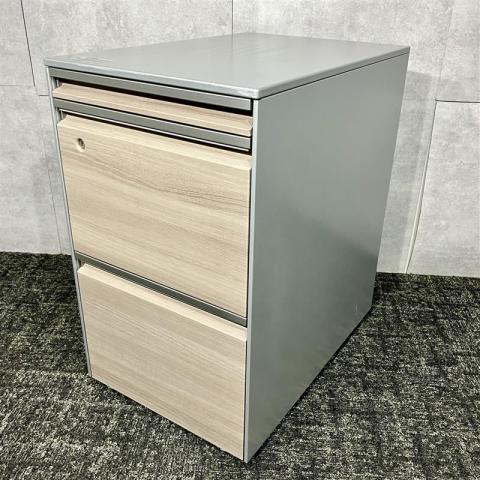 【中古】プロステージ　クレスト  オカムラ（okamura） ワゴン3段