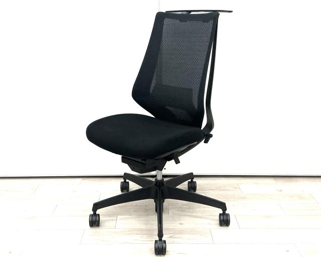 【中古】デュオラ メッシュ CRSG3000E6N コクヨ（KOKUYO） 肘無ハイバックチェア