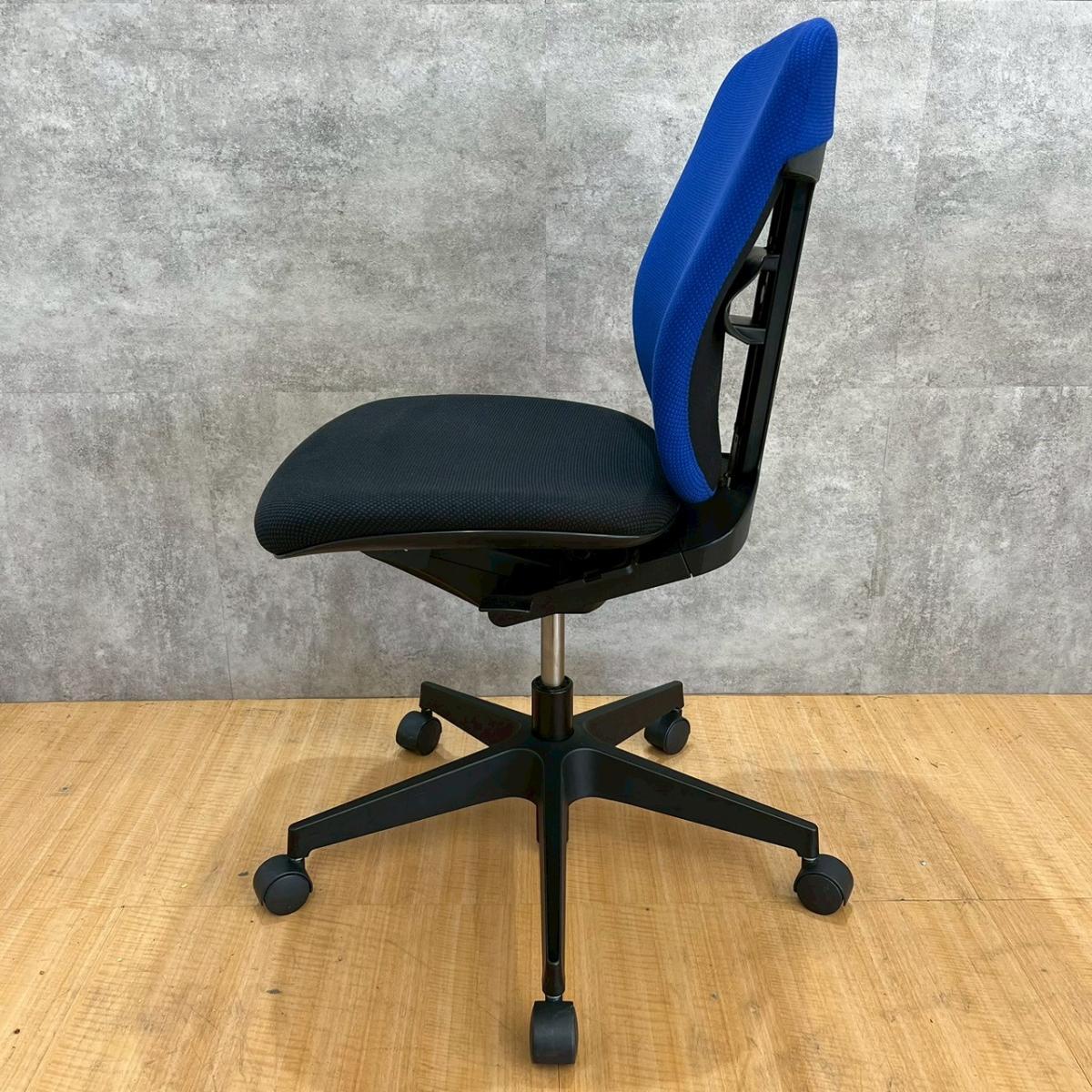 中古】 KE-240GH-T1T1N7 イトーキ/ITOKI 肘無ローバックチェア 599293 