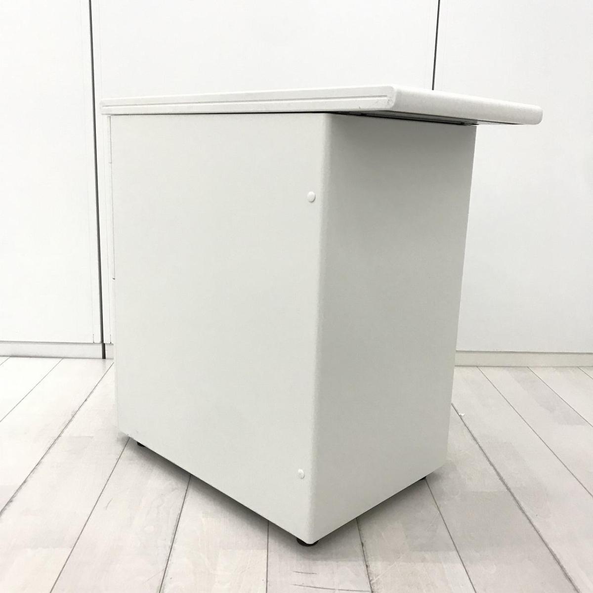 中古】LA RY-047D-D3 WS/WH プラス/PLUS ワゴン3段 599318 - 中古