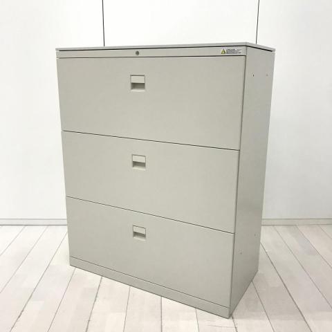 【中古】SAデュオライン  オカムラ（okamura） ローキャビネット／ラテラル