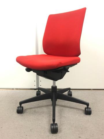【中古】ウィザードチェア  コクヨ（KOKUYO） 肘無ローバックチェア