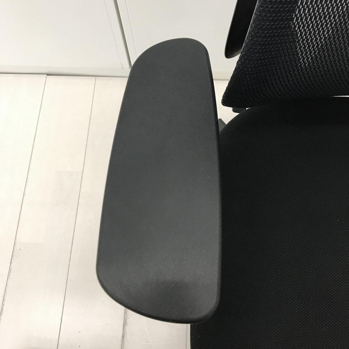 中古】デュオラ メッシュ コクヨ/KOKUYO 肘付ハイバックチェア 599371