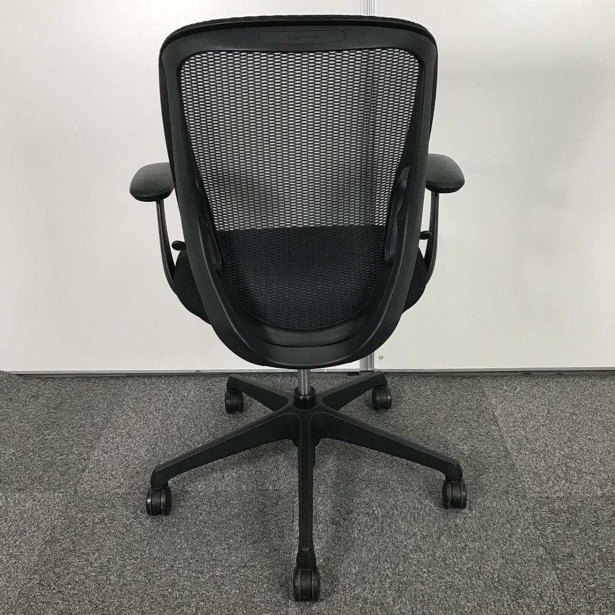 中古】シルフィーメッシュ C641XR FMP1 オカムラ/okamura 肘付ロー