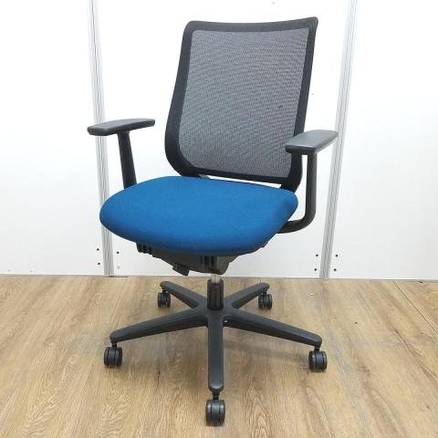 【中古】ミトラシリーズ  コクヨ（KOKUYO） 肘付ローバックチェア