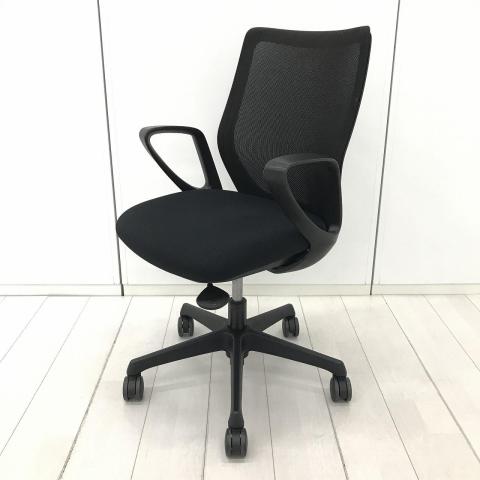 【中古】CG-M メッシュ CG11ZR FZK1 オカムラ（okamura） 肘付ローバックチェア