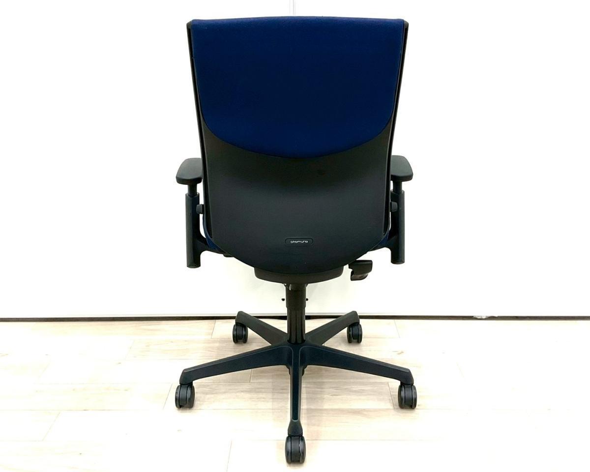 中古】エスクード C435ZR-FFW4 オカムラ/okamura 肘付ハイバックチェア