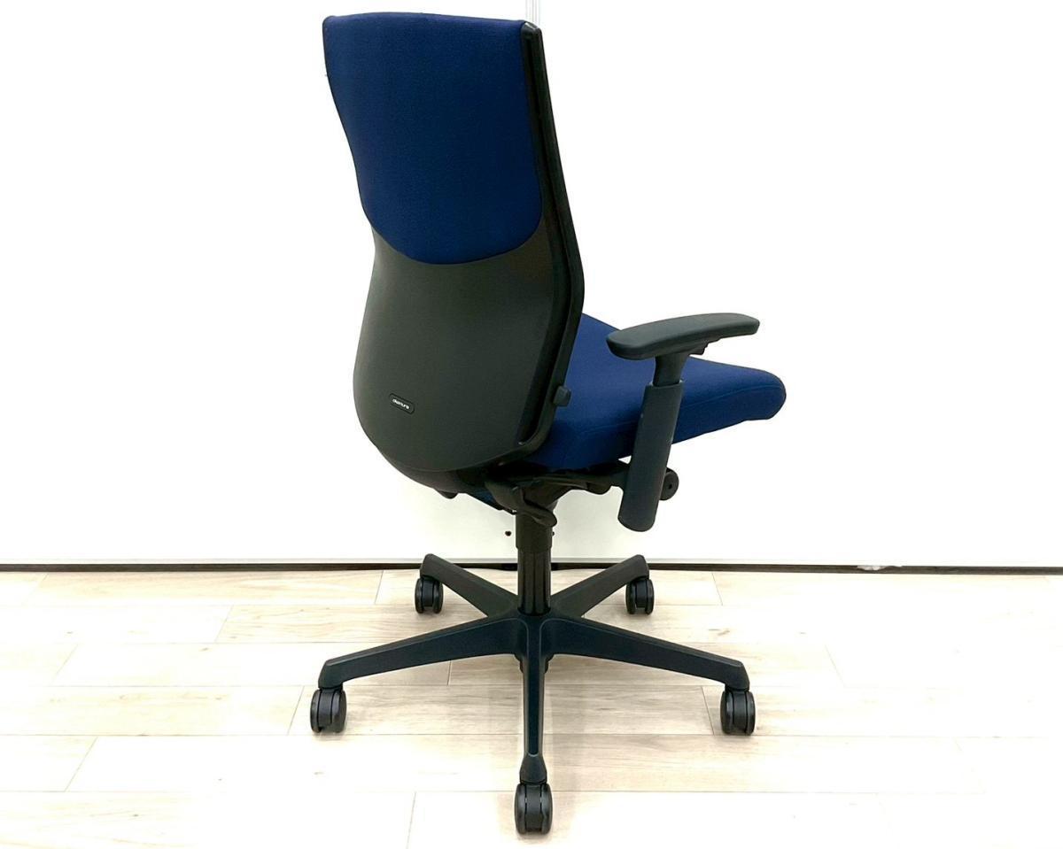 中古】エスクード C435ZR-FFW4 オカムラ/okamura 肘付ハイバックチェア