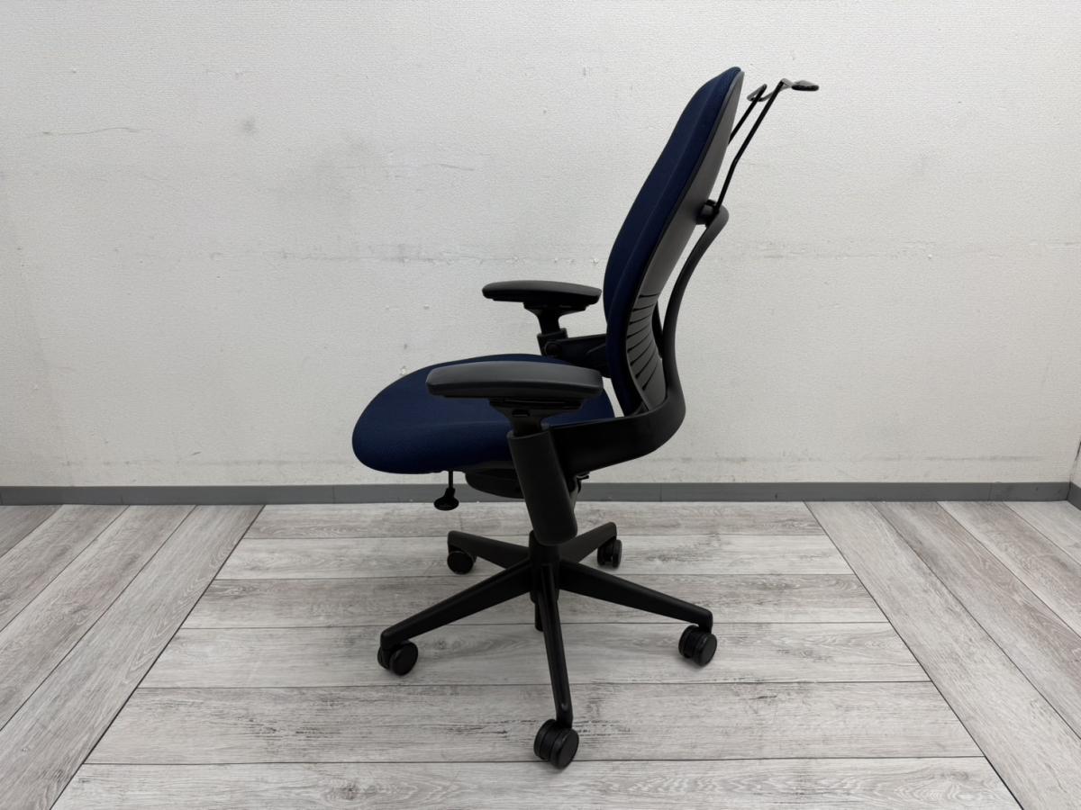 中古】リープV2 Steelcase/スチールケース 肘付ハイバックチェア