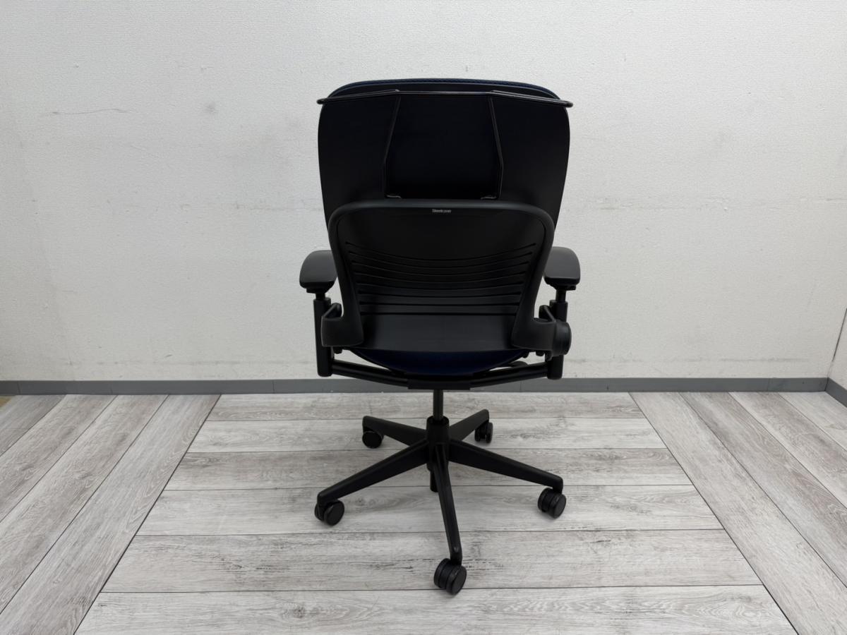 中古】リープV2 Steelcase/スチールケース 肘付ハイバックチェア