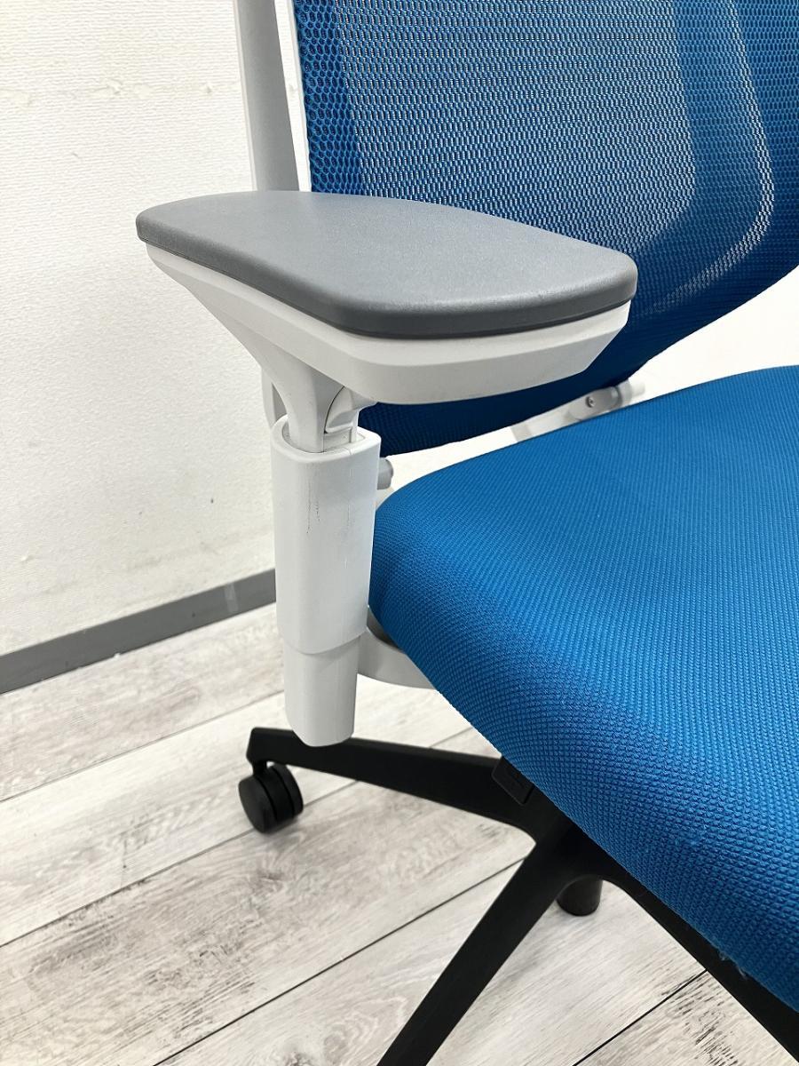 中古】デュオラ メッシュ CRS-G3000E1 コクヨ/KOKUYO 肘付ハイバック
