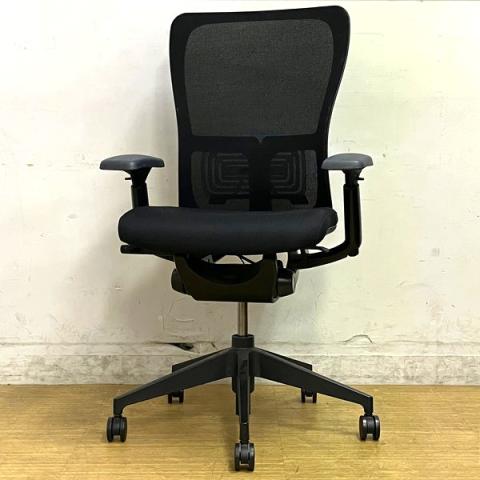 【中古】ゾディーチェア SZT-20-412MA1 HAWORTH（ヘイワース） 肘付ハイバックチェア