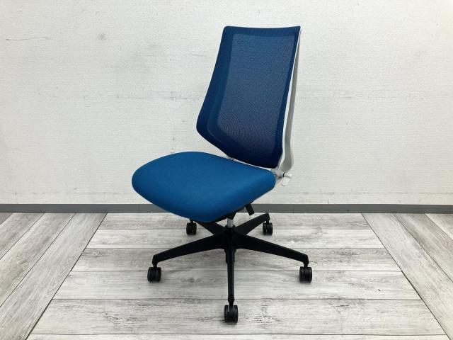 【中古】デュオラ メッシュ CRS-G3000E1 コクヨ（KOKUYO） 肘無ハイバックチェア