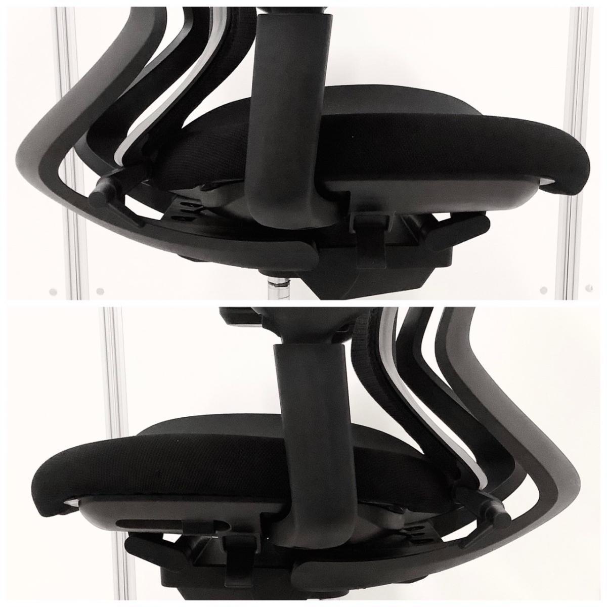 中古】デュオラ メッシュ コクヨ/KOKUYO 肘付ハイバックチェア 599660
